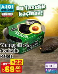 YEMEĞE HAZIR AVOKADO PAKET